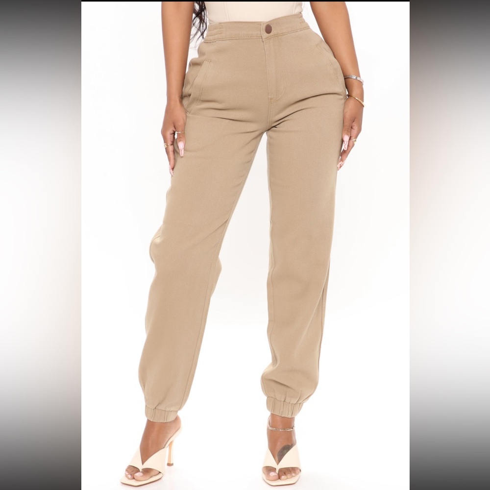 Fashion nova denim jogger